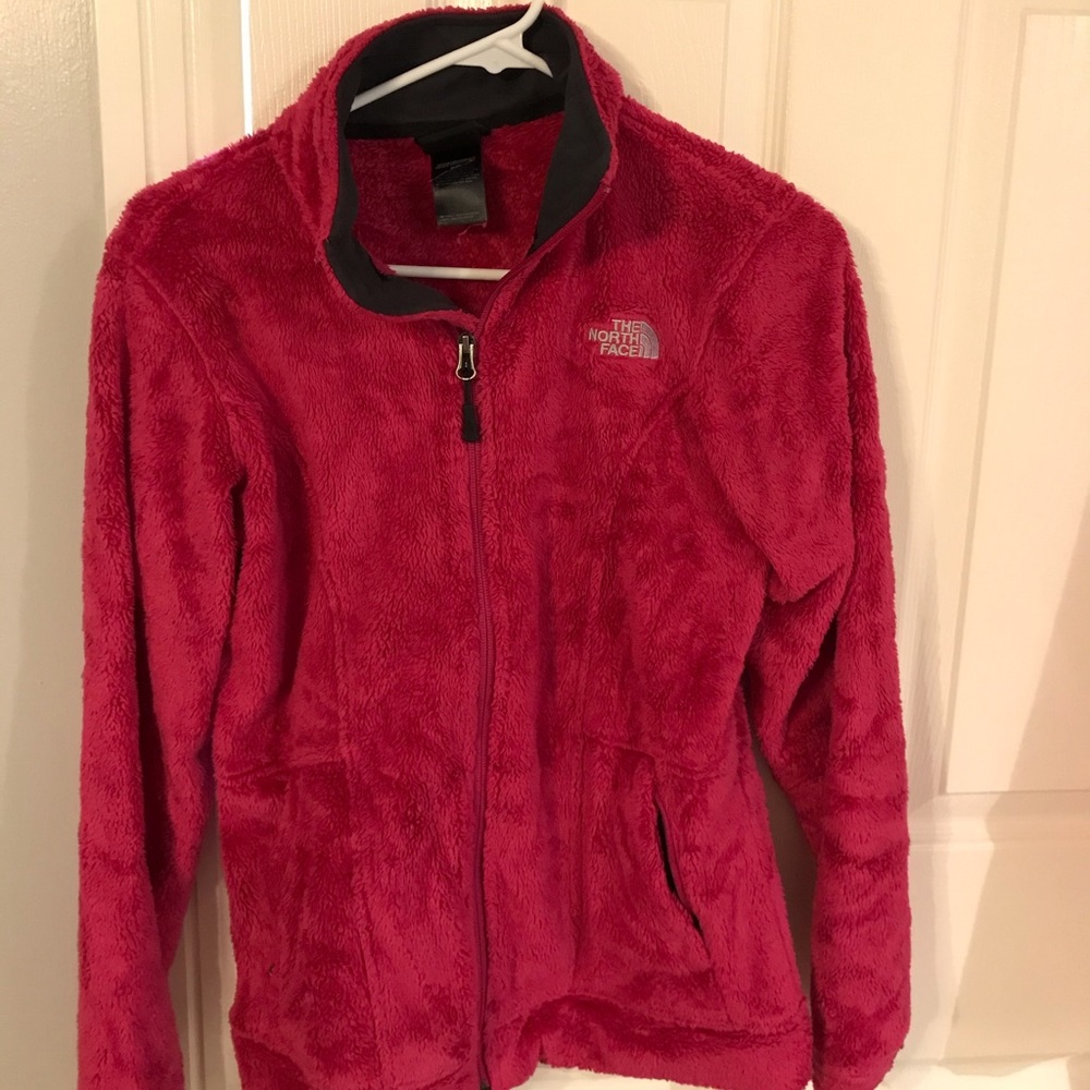 Pink north face